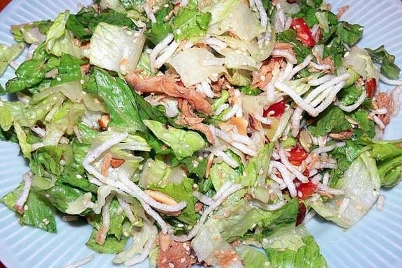 Foto de la receta de ensalada de pollo y manzana Receta de ensalada de pollo y manzana