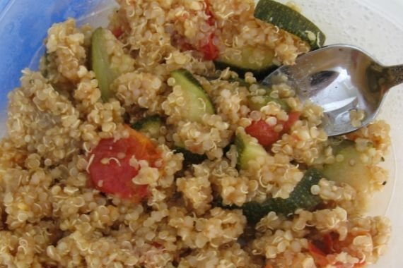Foto de la receta de ensalada de quinoa Receta de ensalada de quinoa