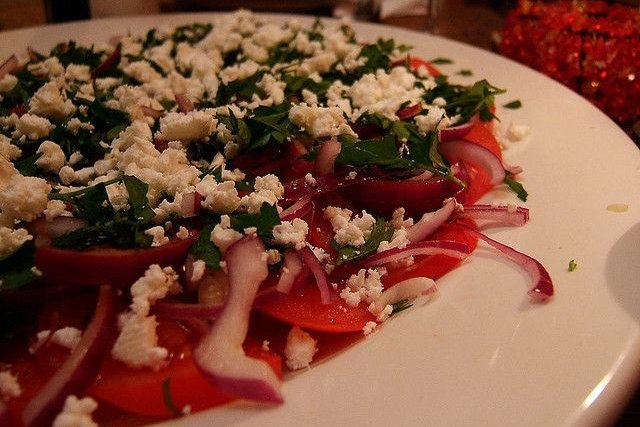 Foto de la receta de ensalada de tomate y perejil Receta de ensalada de tomate y perejil