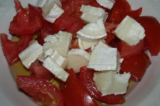Foto de la receta de ensalada de tomate Receta de ensalada de tomate