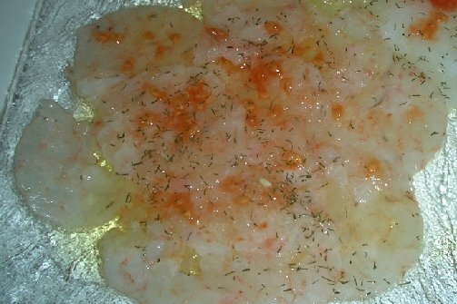 Foto de la receta de ensalada templada de bacalao Receta de ensalada templada de bacalao
