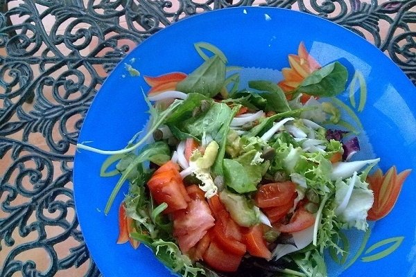 Foto de la receta de ensaladas frías Receta de ensaladas frías