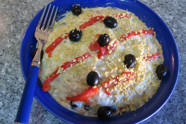 Foto de la receta de ensaladilla rusa Receta de ensaladilla rusa