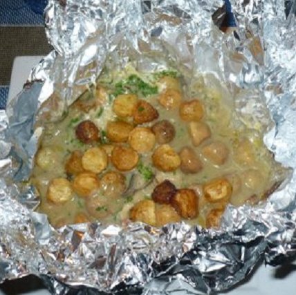 Foto de la receta de envoltorios de pollo Receta de envoltorios de pollo