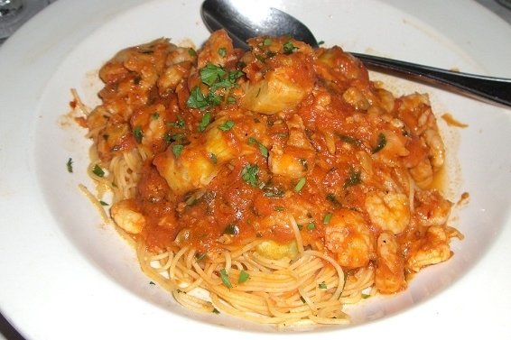 Foto de la receta de espaguetis en salsa Receta de espaguetis en salsa