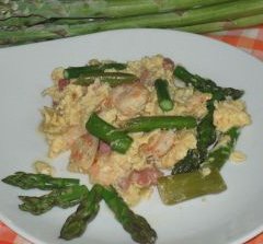 Foto de la receta de espárragos a la andaluza Receta de espárragos a la andaluza