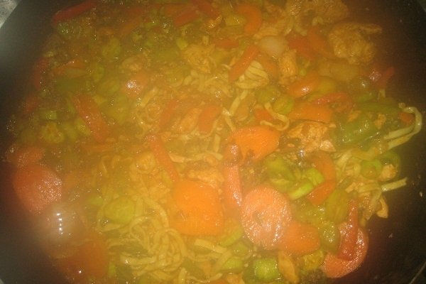 Foto de la receta de estofado de pollo con papas Receta de estofado de pollo con papas