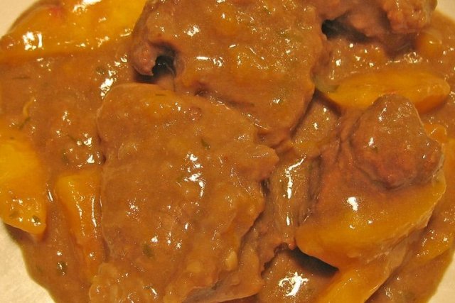 Foto de la receta de estofado de ternera con verduras Receta de estofado de ternera con verduras