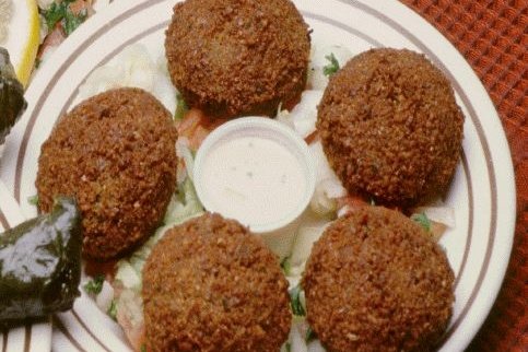 Foto de la receta de falafel Receta de falafel