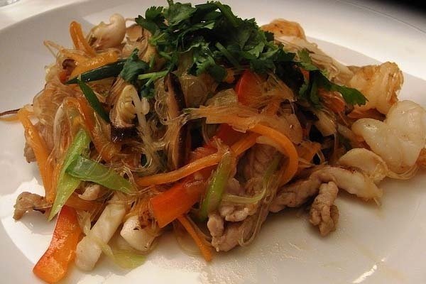 Foto de la receta de fideos con verduras Receta de fideos con verduras