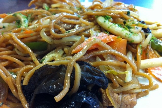 Foto de la receta de fideos japoneses Receta de fideos japoneses