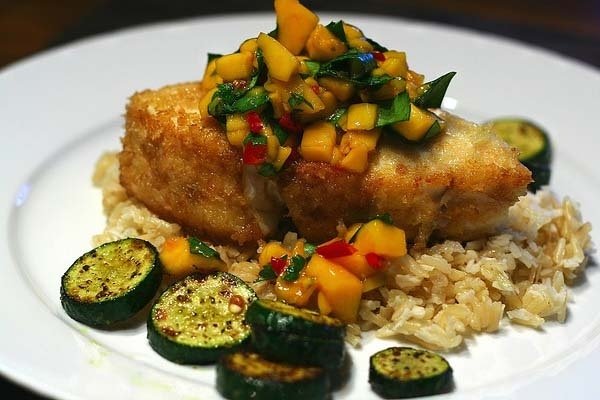 Foto de la receta de filete de pescado empanizado Receta de filete de pescado empanizado