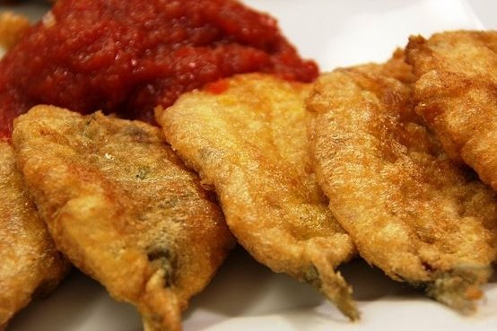 Foto de la receta de filete de pescado en tempura Receta de filete de pescado en tempura