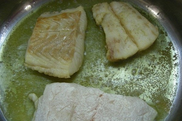 Foto de la receta de filetes de merluza Receta de filetes de merluza
