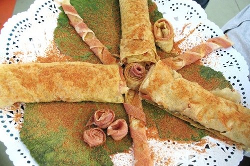 Foto de la receta de filloas para canelones Receta de filloas para canelones