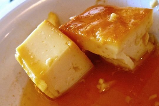 Foto de la receta de flan de coco Receta de flan de coco