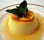 Foto de la receta de flan de naranja Receta de flan de naranja