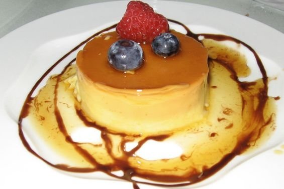 Foto de la receta de flan de queso Receta de flan de queso