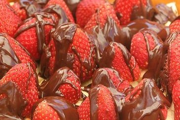 Foto de la receta de fresas con chocolate Receta de fresas con chocolate