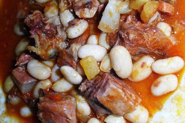 Foto de la receta de frijoles blancos guatemaltecos Receta de frijoles blancos guatemaltecos