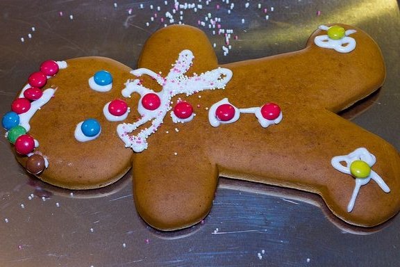 Foto de la receta de galletas de navidad de jengibre Receta de galletas de navidad de jengibre