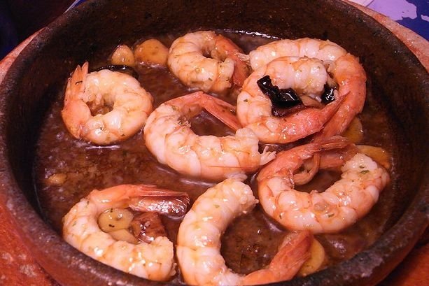Foto de la receta de gambas al ajillo Receta de gambas al ajillo