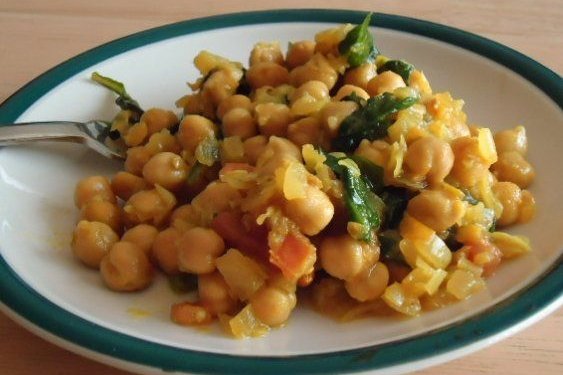 Foto de la receta de garbanzos Receta de garbanzos