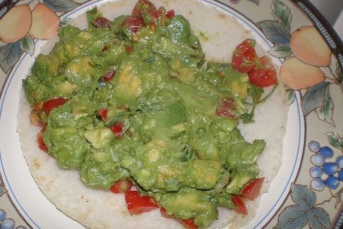 Foto de la receta de guacamole mexicano Receta de guacamole mexicano