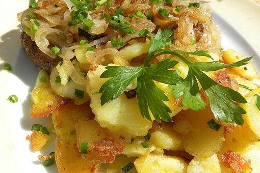 Foto de la receta de guarnición de patatas Receta de guarnición de patatas