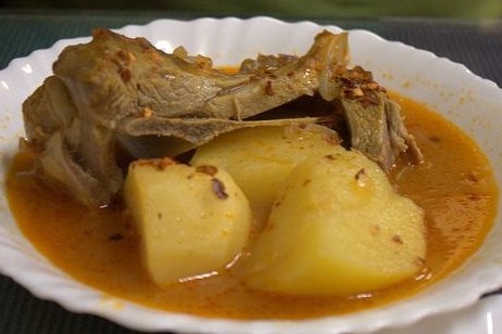 Foto de la receta de guiso de cordero con patatas Receta de guiso de cordero con patatas
