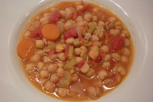 Foto de la receta de guiso de garbanzos para veganos Receta de guiso de garbanzos para veganos