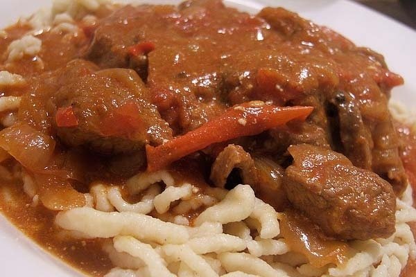 Foto de la receta de gulash Receta de gulash