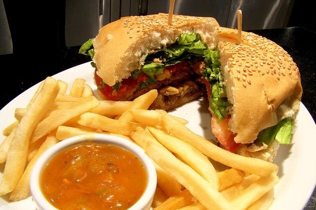 Foto de la receta de hamburguesas de lentejas Receta de hamburguesas de lentejas