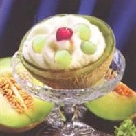 Foto de la receta de helado de melón Receta de helado de melón