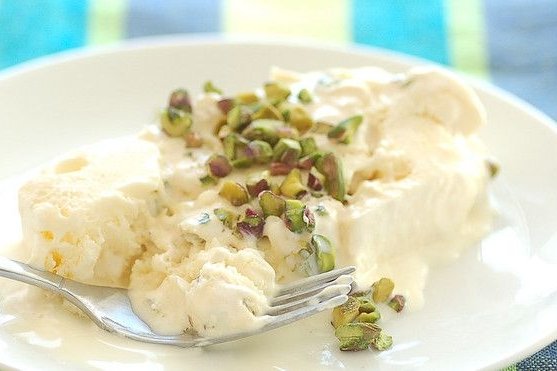 Foto de la receta de helado de pistacho Receta de helado de pistacho
