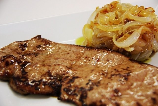 Foto de la receta de hígado con cebolla Receta de hígado con cebolla