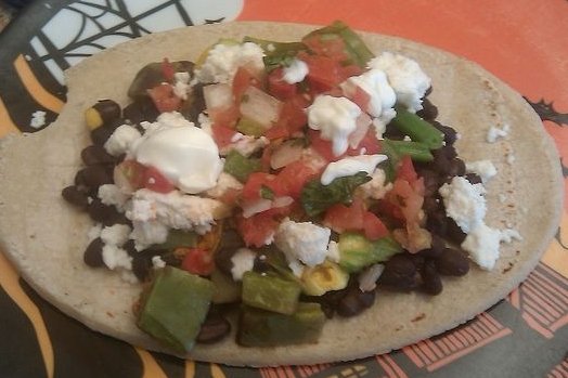 Foto de la receta de huarache Receta de huarache