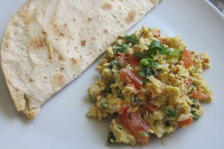 Foto de la receta de huevo en perico Receta de huevo en perico