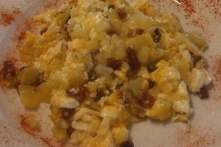 Foto de la receta de huevos estrellados Receta de huevos estrellados