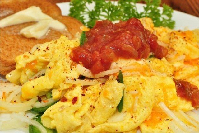 Foto de la receta de huevos revueltos Receta de huevos revueltos