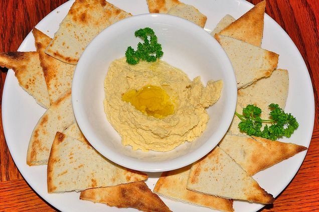 Foto de la receta de hummus Receta de hummus