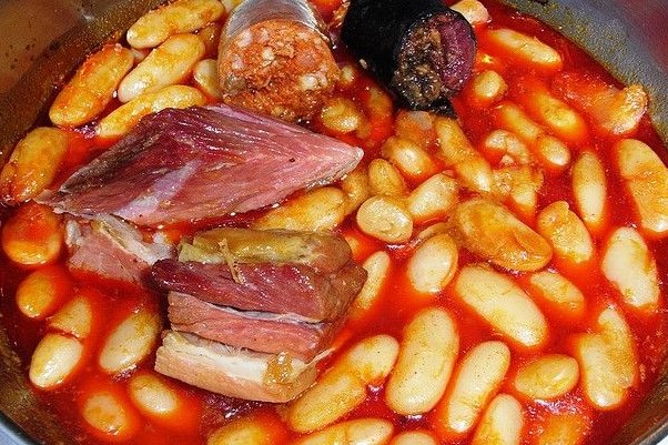 Foto de la receta de judías blancas con chorizo Receta de judías blancas con chorizo