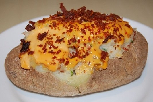Foto de la receta de la papa rellena Receta de la papa rellena
