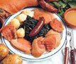 Foto de la receta de lacón con grelos Receta de lacón con grelos