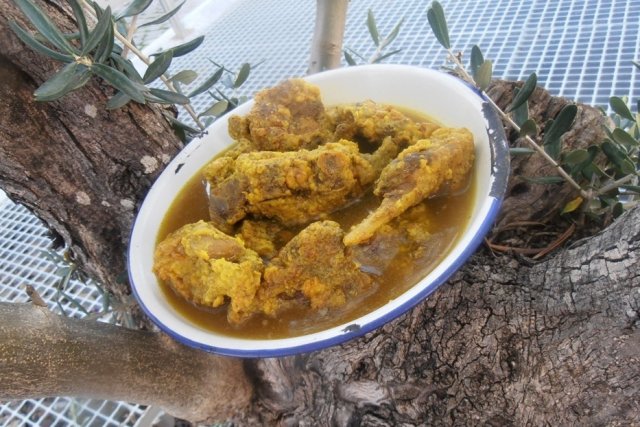Foto de la receta de liebre en escabeche Receta de liebre en escabeche
