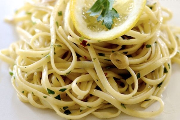 Foto de la receta de linguini Receta de linguini