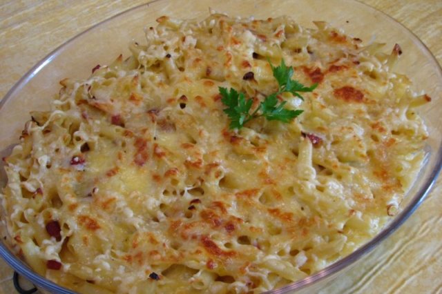 Foto de la receta de macarrones con carne picada de pollo Receta de macarrones con carne picada de pollo