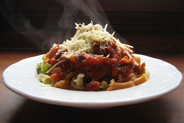 Foto de la receta de macarrones con carne Receta de macarrones con carne