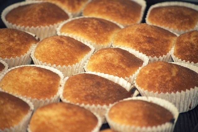 Foto de la receta de magdalenas sin gluten Receta de magdalenas sin gluten