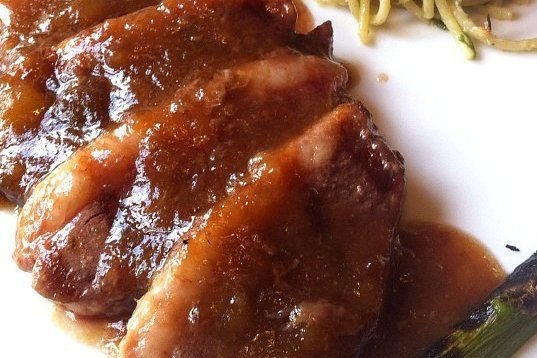 Foto de la receta de magret de pato Receta de magret de pato